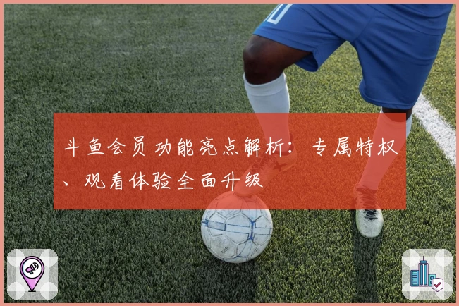 斗鱼会员功能亮点解析：专属特权、观看体验全面升级