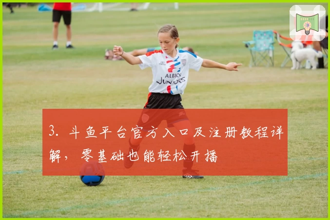 3. 斗鱼平台官方入口及注册教程详解，零基础也能轻松开播
